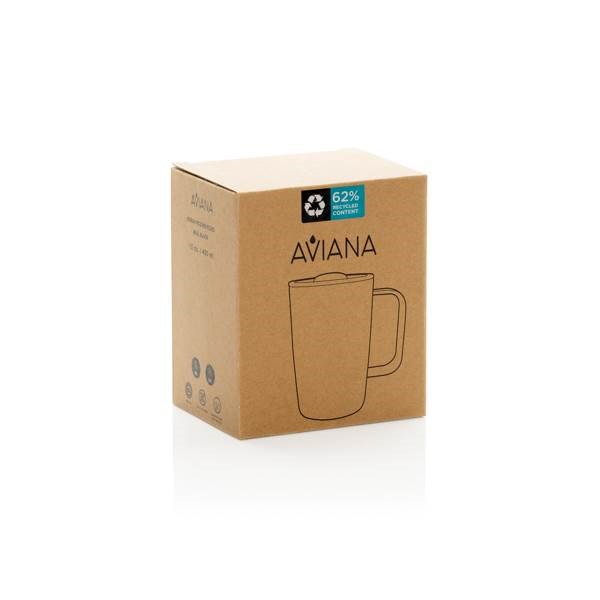 Obrázky: Čierny termohrnček Aviana 450 ml z RCS, Obrázok 7