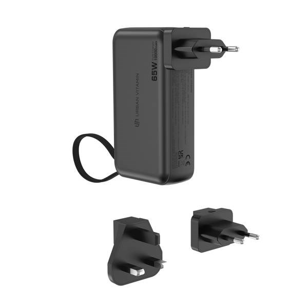 Obrázky: Urban Vitamin 65W hybridná nabíjačka 10000mAh, Obrázok 2