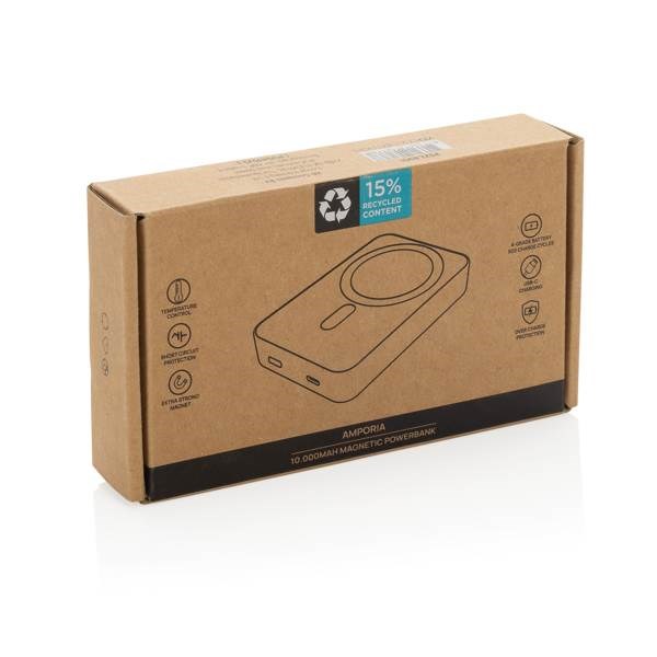 Obrázky: Magnetická powerbanka 10 000mAh z RCS RPET, Obrázok 8