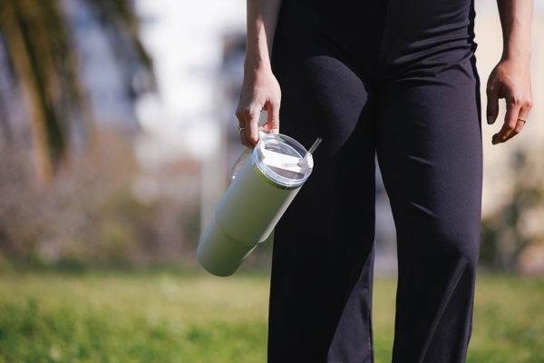 Obrázky: Termohrnček 1200ml, RCS recykl. nerez, béžová, Obrázok 9