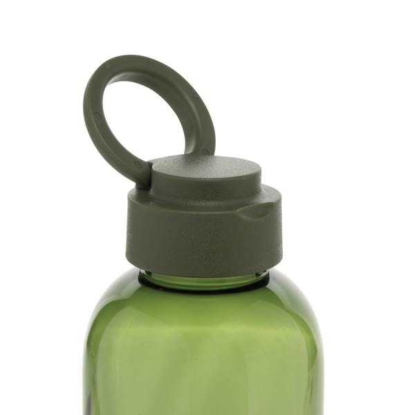 Obrázky: Neprieust. fľaša RPET 750 ml, vlnit. efekt, zelená, Obrázok 3