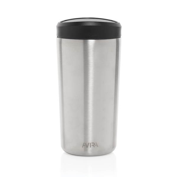 Obrázky: Striebor. termohrnček 400ml RCS recykl.nerez oceľ, Obrázok 2
