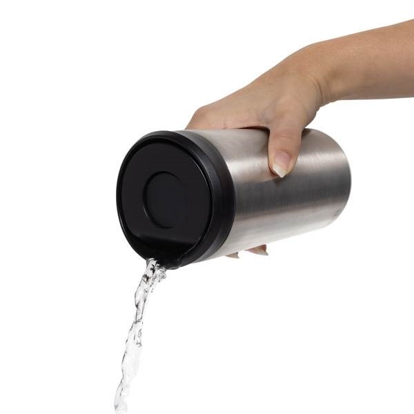 Obrázky: Striebor. termohrnček 400ml RCS recykl.nerez oceľ, Obrázok 6