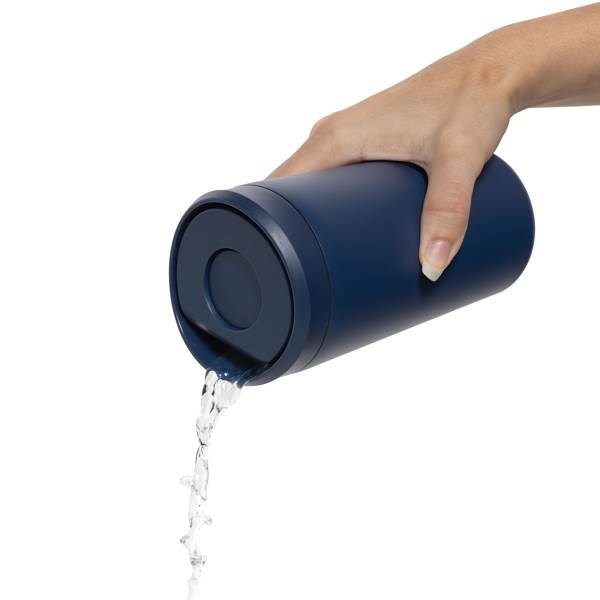 Obrázky: Modrý termohrnček 400ml , RCS recykl. nerez oceľ, Obrázok 6