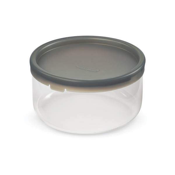 Obrázky: Sklenená miska na jedlo 750ml Black+Blum, hnedá, Obrázok 3