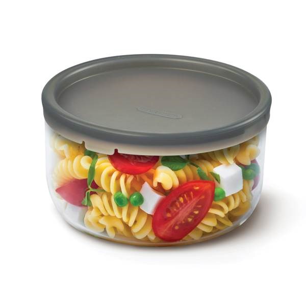 Obrázky: Sklenená miska na jedlo 750ml Black+Blum, hnedá, Obrázok 4