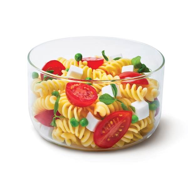 Obrázky: Sklenená miska na jedlo 750ml Black+Blum, hnedá, Obrázok 6