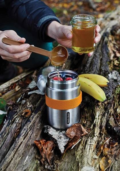 Obrázky: Termonádoba na potraviny 400ml Black+Blum,oranžová, Obrázok 5