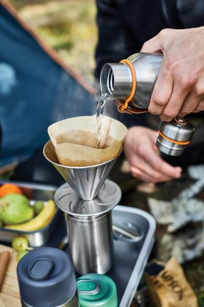 Obrázky: Malá termoska na vodu 500ml, oranžový kroužek, Obrázok 13