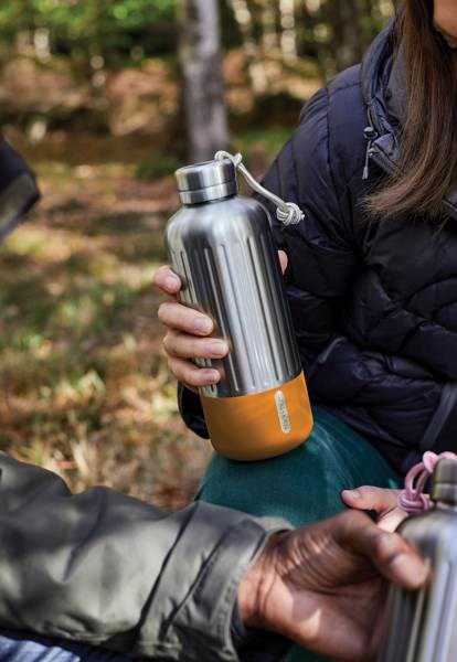 Obrázky: Veľká termoska 850ml s oranžovým dnom, Obrázok 6