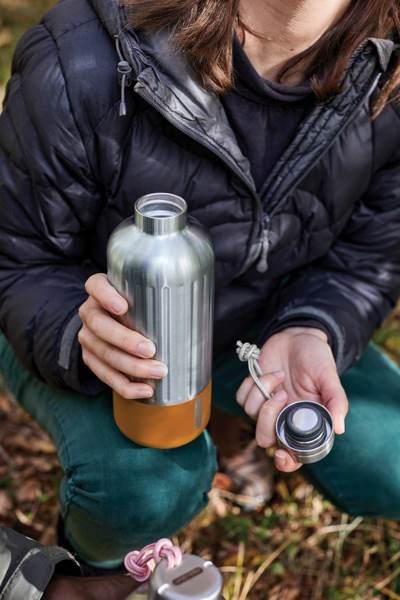 Obrázky: Veľká termoska 850ml s oranžovým dnom, Obrázok 9