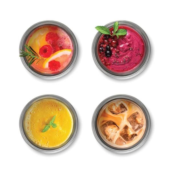 Obrázky: Nerezový termo hrnček 600ml Black+Blum, oranžová, Obrázok 9