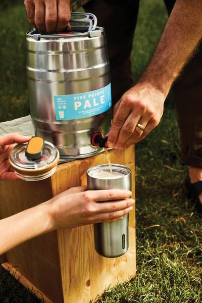 Obrázky: Nerezový termo hrnček 600ml Black+Blum, oranžová, Obrázok 13