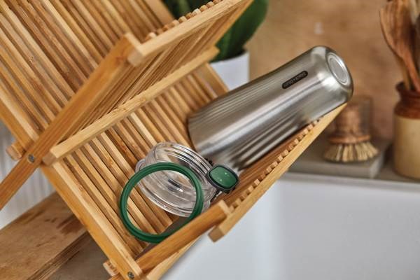 Obrázky: Nerezový termo hrnček 600ml Black+Blum, olivová, Obrázok 17