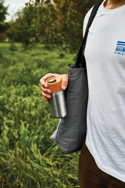 Obrázky: Nerezový termo hrnček 340ml Black+Blum, oranžová, Obrázok 11