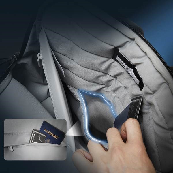 Obrázky: Čierny ruksak Soft Tote s dvojitým zipsom, Obrázok 24