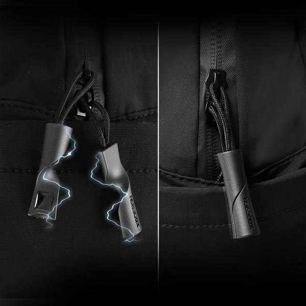 Obrázky: Čierny ruksak Soft Tote s dvojitým zipsom, Obrázok 28