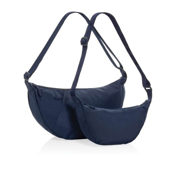 Obrázky: Crossbody XL polmesiac z RPET AWARE , nám. modrá, Obrázok 8