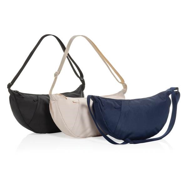 Obrázky: Crossbody XL polmesiac z RPET AWARE , nám. modrá, Obrázok 9