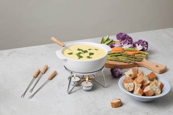 Obrázky: Sada na syrové fondue BOSKA – 750 ml, Obrázok 10