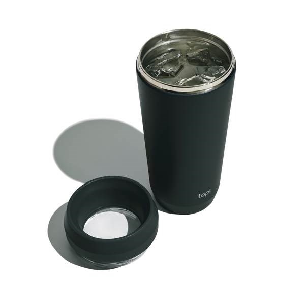 Obrázky: Šedý termohrnček Topl To Go 354 ml, RCS recyk. ceľ, Obrázok 2
