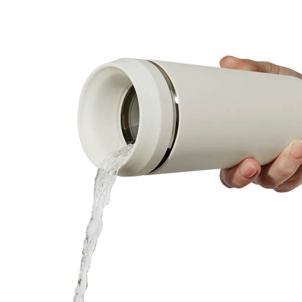 Obrázky: Biely termohrnček Topl To Go 354 ml, RCS rec. oceľ, Obrázok 3