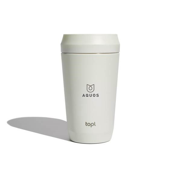 Obrázky: Biely termohrnček Topl To Go 354 ml, RCS rec. oceľ, Obrázok 4