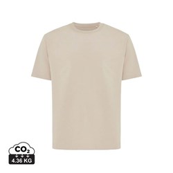 Obrázky: Unisex tričko Nikko 220 z rec. ba, pieskové XXXL