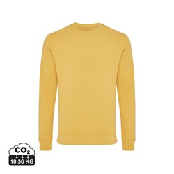 Obrázky: Unisex mikina Zion 340 z rec. bavlny, okr.žltá XXS