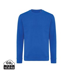 Obrázky: Unisex mikina Zion 340 z rec. bavlny, kr.modrá XXS