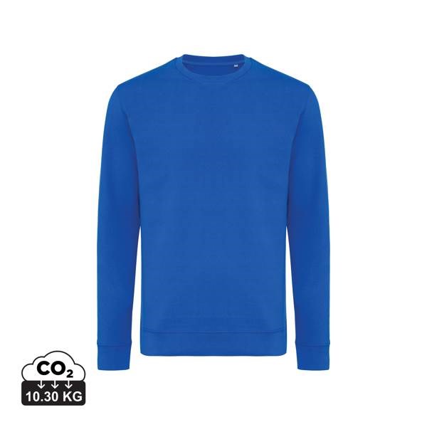 Obrázky: Unisex mikina Zion 340 z rec. bavlny, kr.modrá XXS