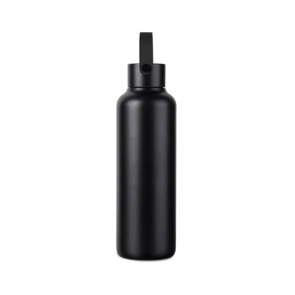 Obrázky: Termoska 600 ml z RCS recykl. ocele, čierna, Obrázok 2