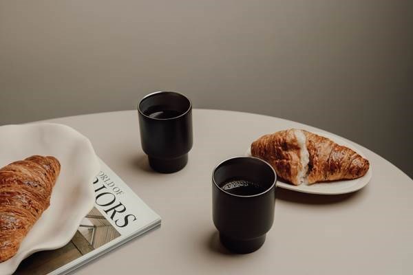 Obrázky: Sada 2ks rec. nerez hrnčekov VINGA 160ml, čierna, Obrázok 3