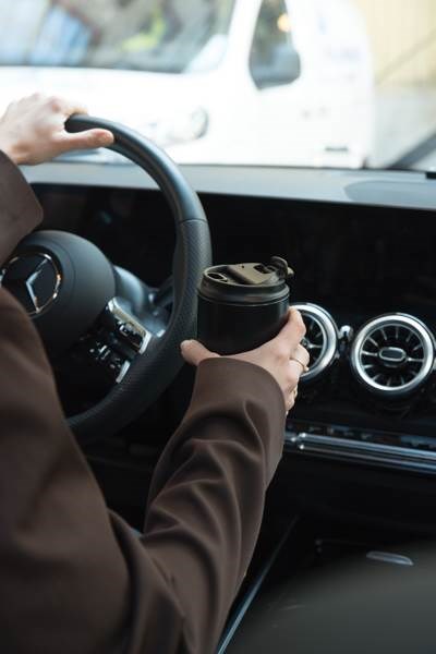 Obrázky: Termohrnček 350 ml recykl. nerez, čierna, Obrázok 13