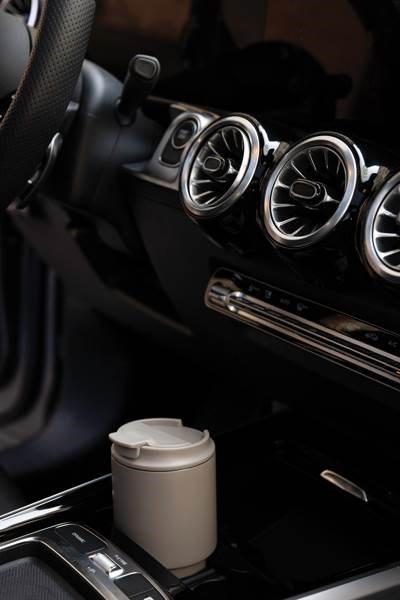 Obrázky: Termohrnček 350 ml recykl. nerez, béžová, Obrázok 8