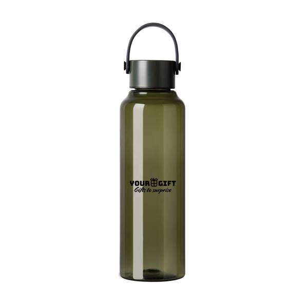 Obrázky: Transparentná zelená fľaša na vodu z RPET 550 ml, Obrázok 4