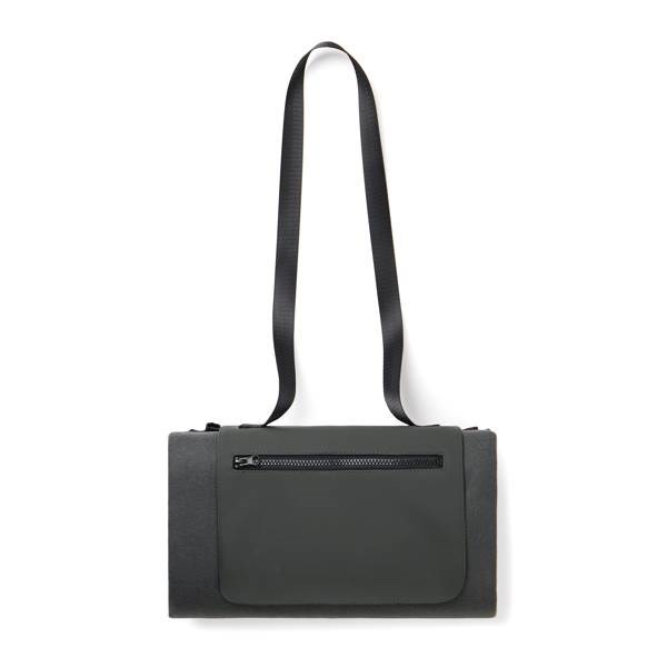 Obrázky: Zelená pikniková deka s dlhým popruhom