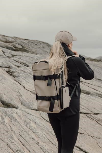 Obrázky: Skladací podsedák VINGA z RCS, béžová, Obrázok 6