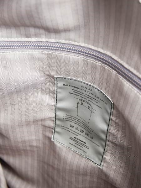 Obrázky: Taška/ruksak VINGA z RCS, nastav. popruhy, čierna, Obrázok 6