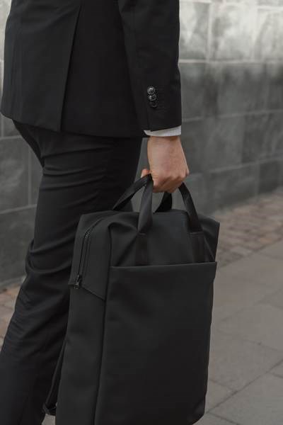 Obrázky: Taška/ruksak VINGA z RCS, nastav. popruhy, čierna, Obrázok 13