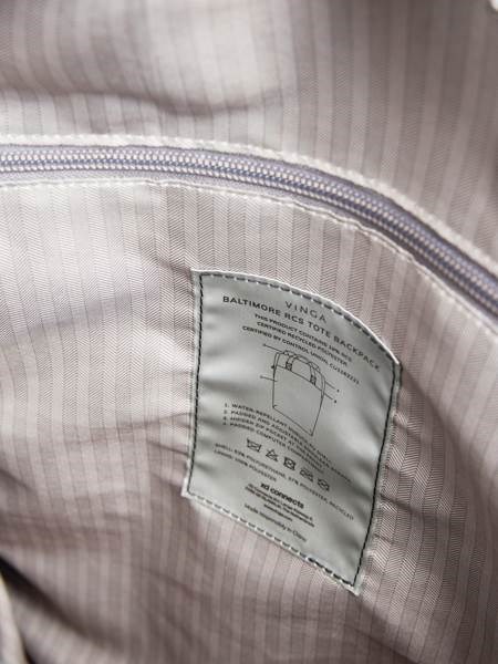 Obrázky: Taška/ruksak VINGA z RCS, nastav. popruhy, zelená, Obrázok 6