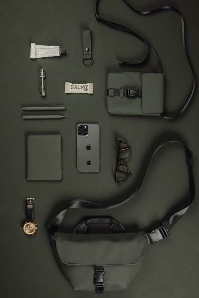 Obrázky: Taška cez rameno VINGA Baltimore z RCS, zelená, Obrázok 5