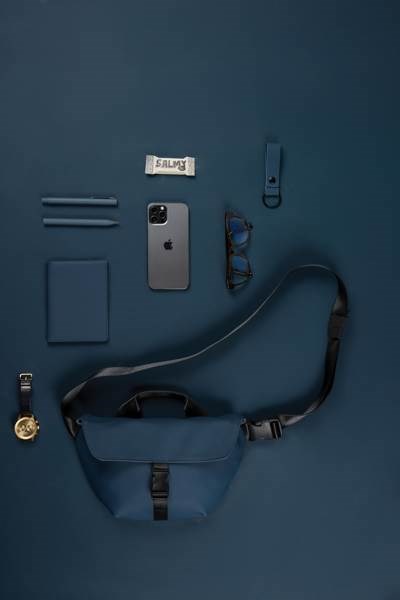 Obrázky: Taška cez rameno VINGA Baltimore z RCS, modrá, Obrázok 3