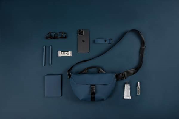 Obrázky: Taška cez rameno VINGA Baltimore z RCS, modrá, Obrázok 4