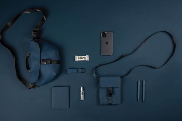 Obrázky: Taška cez rameno VINGA Baltimore z RCS, modrá, Obrázok 5