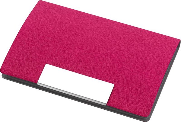 Obrázky: Tmavoružový vizitkár s magnetickým uzáverom