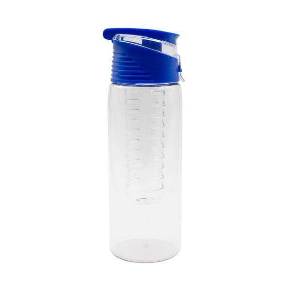 Obrázky: Tritánová fľaša 700ml s infuzérom, modrá