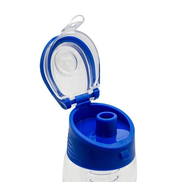 Obrázky: Tritánová fľaša 700ml s infuzérom, modrá, Obrázok 3