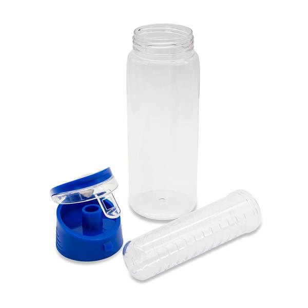 Obrázky: Tritánová fľaša 700ml s infuzérom, modrá, Obrázok 4