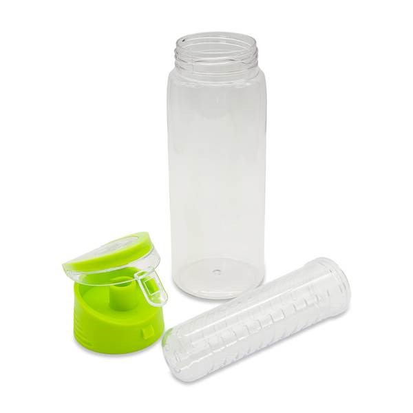 Obrázky: Tritánová fľaša 700ml s infuzérom, sv. zelená, Obrázok 4